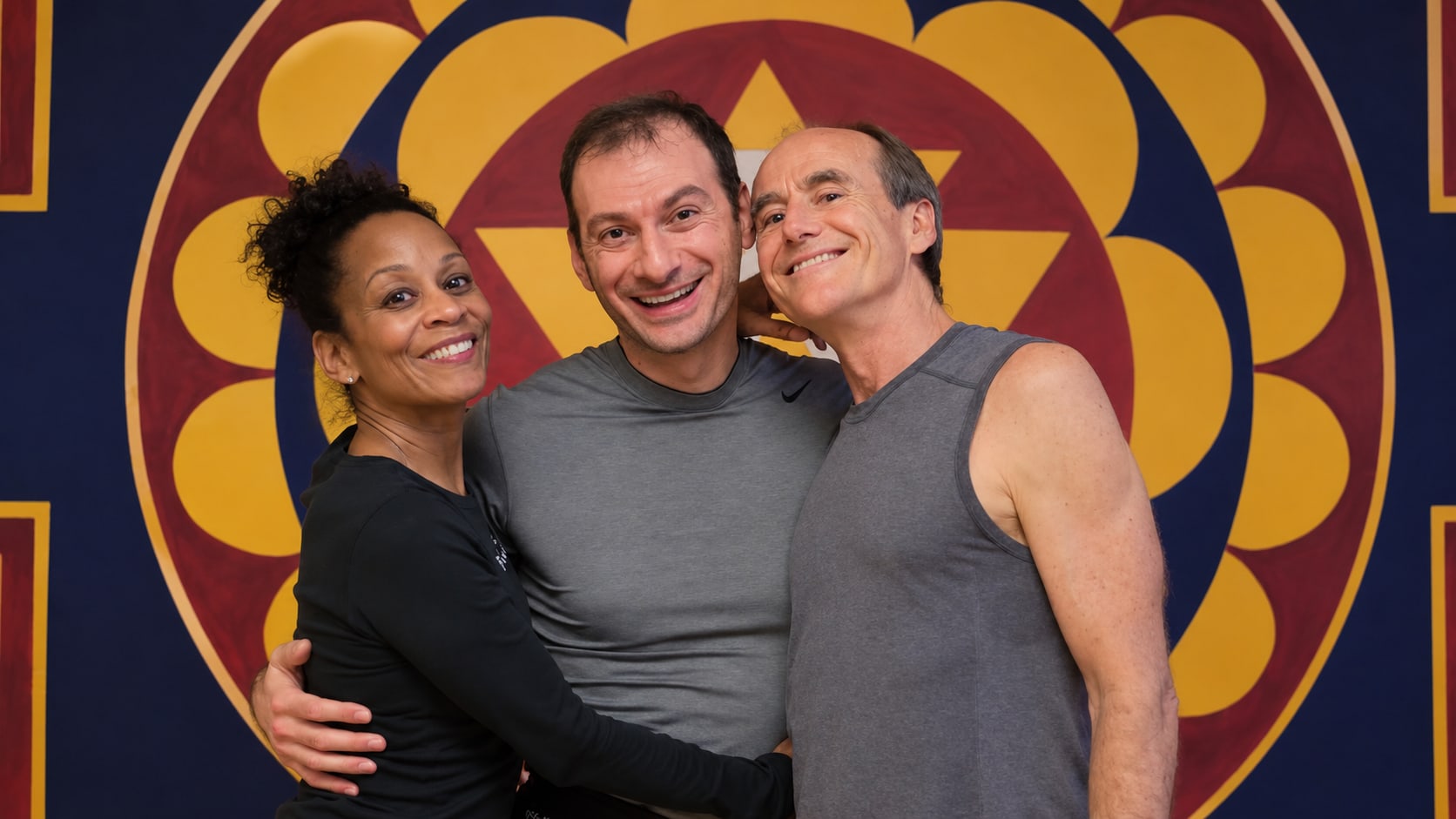 Giorgi Berdzenishvili with David Swenson and Shelley Washington.
